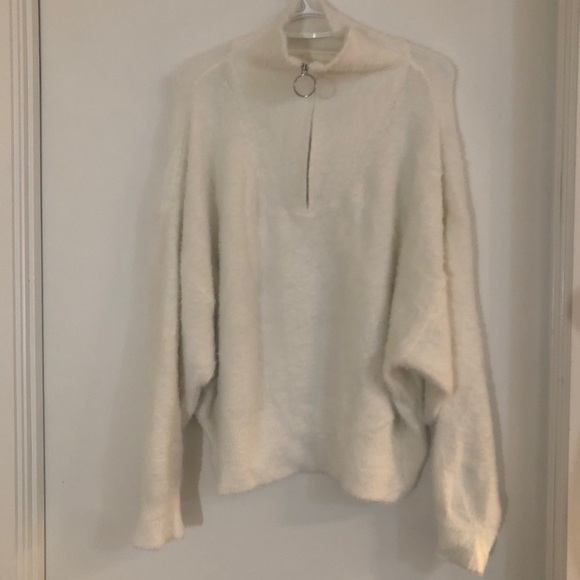 H&M cozy white sweater